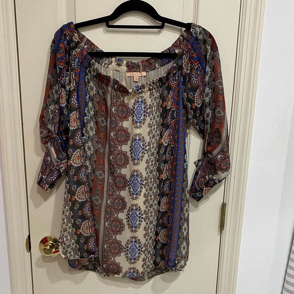 Off the shoulder shirt